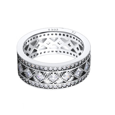 STERLING SILVER RING - SKY CITY